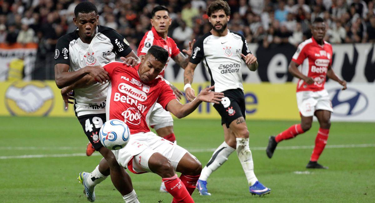 Santa Fe complica su paso por la Libertadores. Foto: EFE