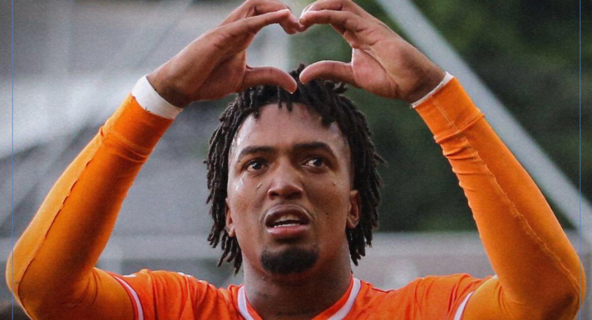 Acuña fue el encargado de marcar el único gol del partido, sobre el minuto 60. Foto: Twitter @Dimayor