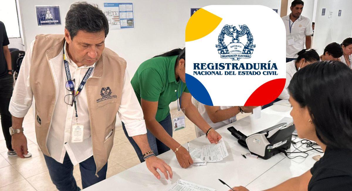 Capturan implicados en red que falsificaba identidades. Foto: Twitter @Registraduria