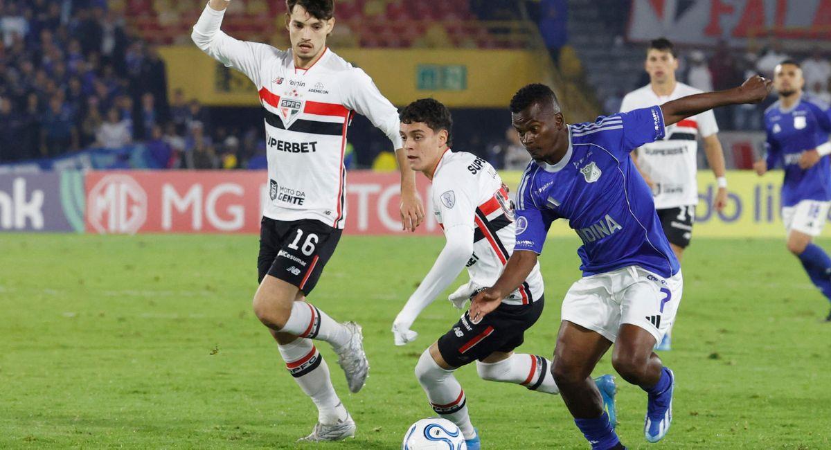 Millos se atragantó en El Campín por Sudamericana. Foto: EFE