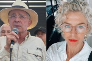 Margarita Rosa de Francisco a attaqué Álvaro Uribe