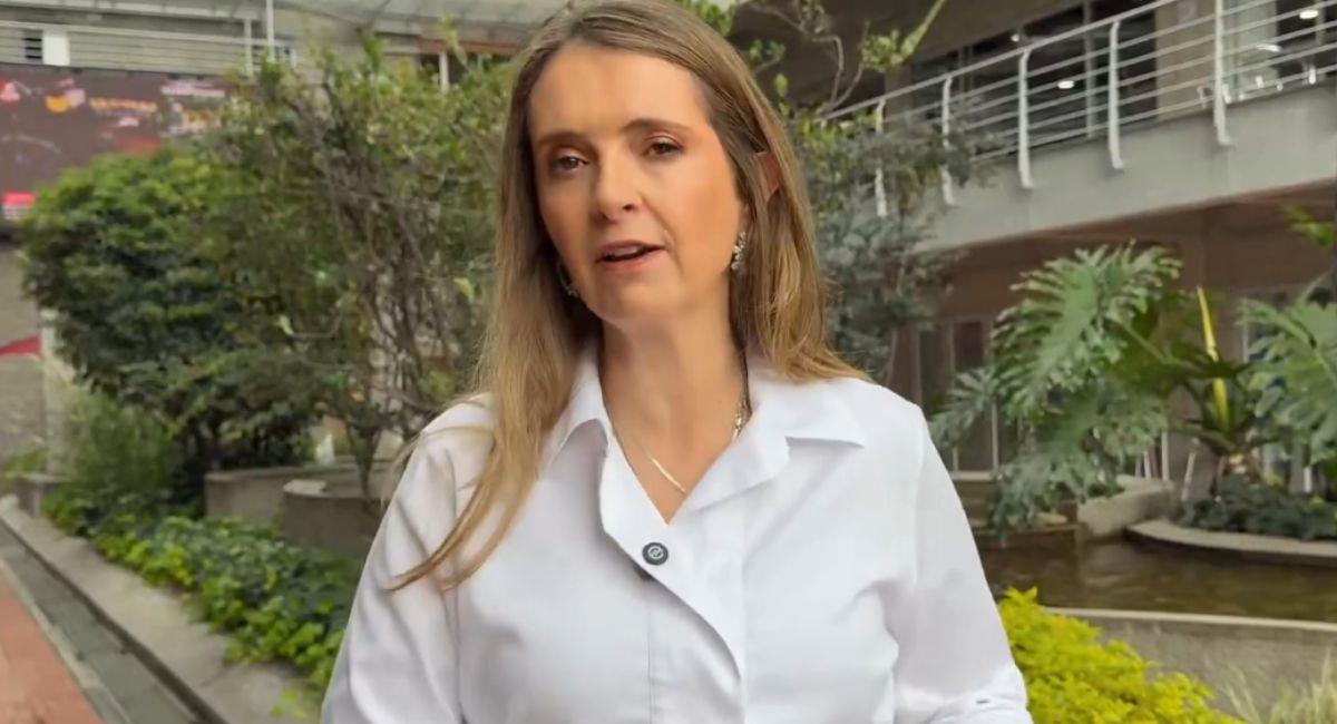 Paloma Valencia figura tercera en las encuestas sobre preferencia electoral. Foto: Twitter @PalomaValenciaL