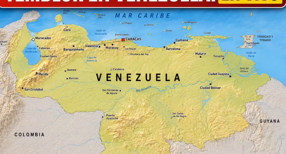Tremblement au Venezuela EN DIRECT aujourd'hui, 25 juin 2026 : heure exacte, magnitude et où se trouvait l'épicentre du dernier séisme