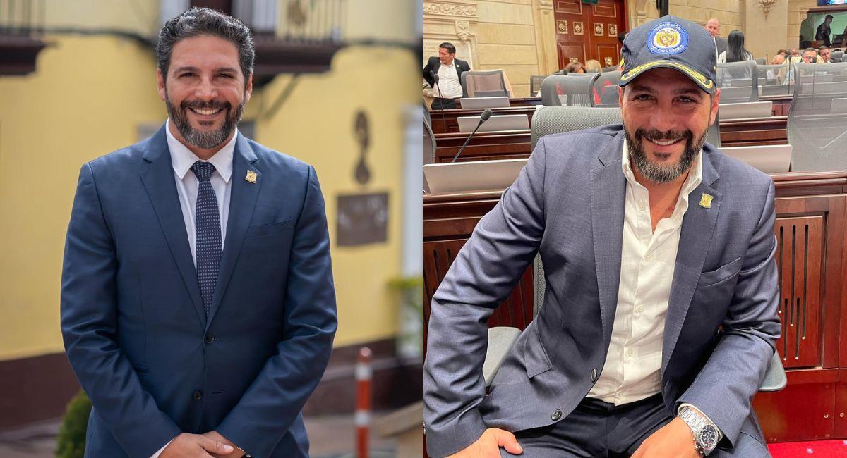 Así fue la carrera de Agmeth Escaf antes de convertirse en congresista. Foto: Instagram @agmethescaf
