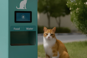 Dubaï nourrit ses chats errants grâce à la technologie solaire