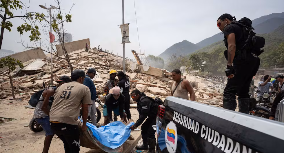 Il pourrait y avoir 50 000 disparus à cause des tremblements de terre au Venezuela, selon l'ONU