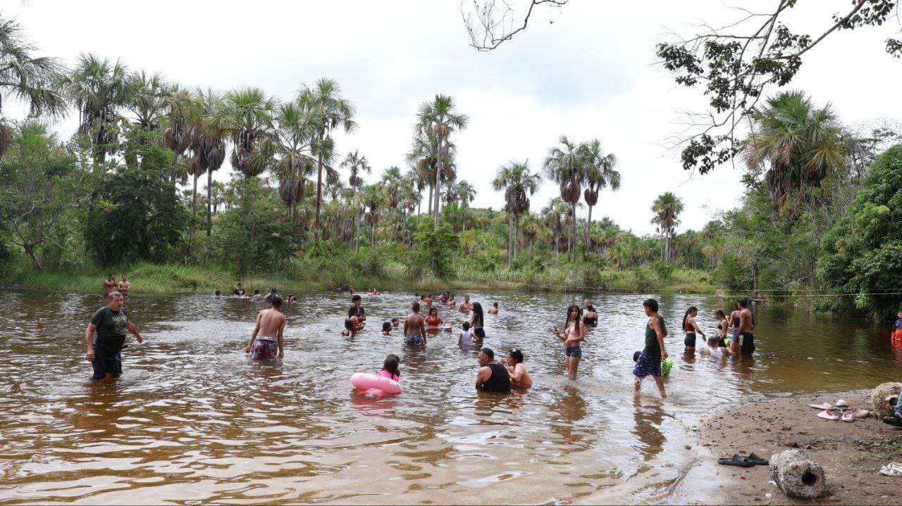 Ils exhortent les gens à éviter les thermes de Maturín en raison du risque de pluie