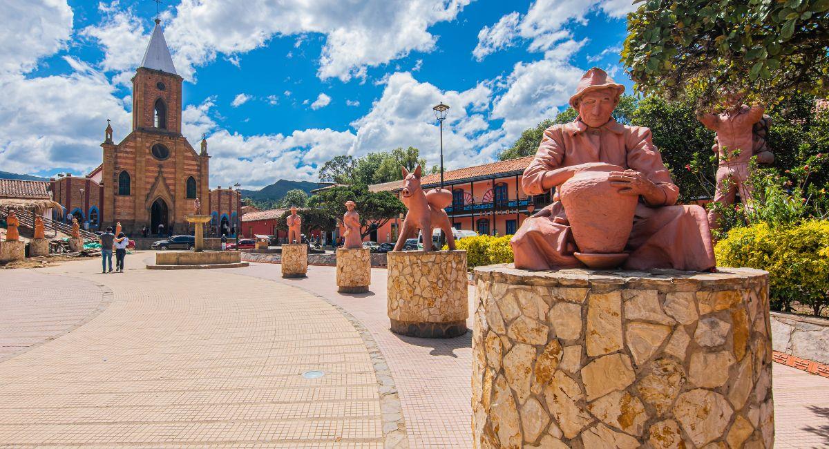 Ráquira se considera como la capital artesanal de Boyacá. Foto: Shutterstock German Rojas