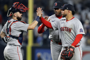 Les Vénézuéliens remportent la victoire des Red Sox contre New York