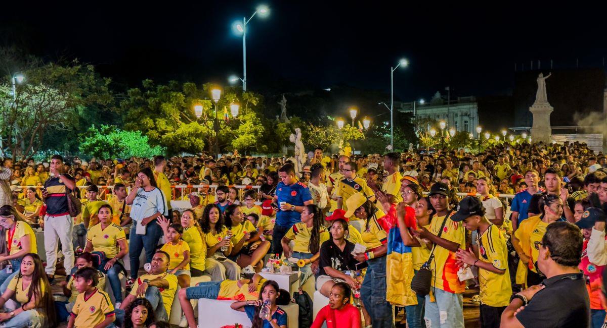Lugares para ver los partidos de la Selección Colombia en pantalla grande. Foto: Shutterstock Gianfranco Vivi