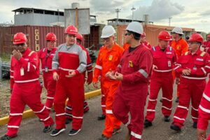 PDVSA et Shell inspectent le complexe de Muscar pour augmenter la production d&rsquo;hydrocarbures