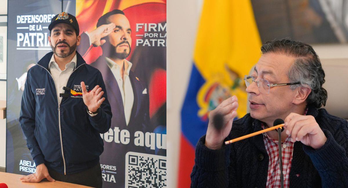 Petro y Abelardo protagonizaron un nuevo choque político. Foto: X: @ABDELAESPRIELLA / Presidencia