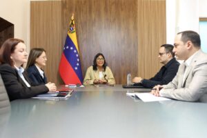 Delcy Rodríguez estime que le secteur énergétique favorisera la reconstruction