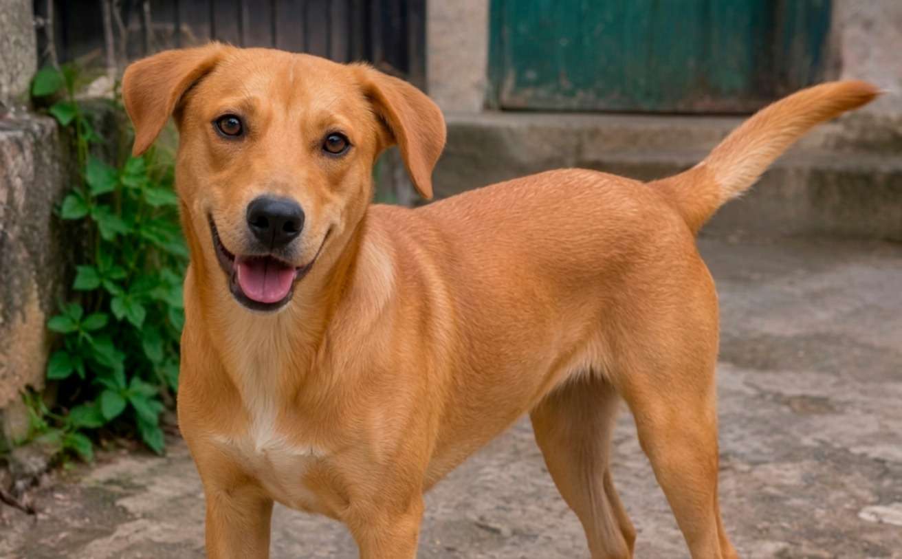 Ils reconnaissent le chien bâtard couleur caramel