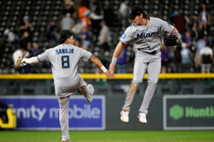 Javier Sanoja et les Marlins clôturent un excellent mois de juin