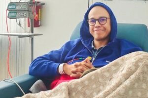Larmes et espoir : la raison émotionnelle pour laquelle Diego Guauque est revenu à l&rsquo;hôpital après sa chimiothérapie