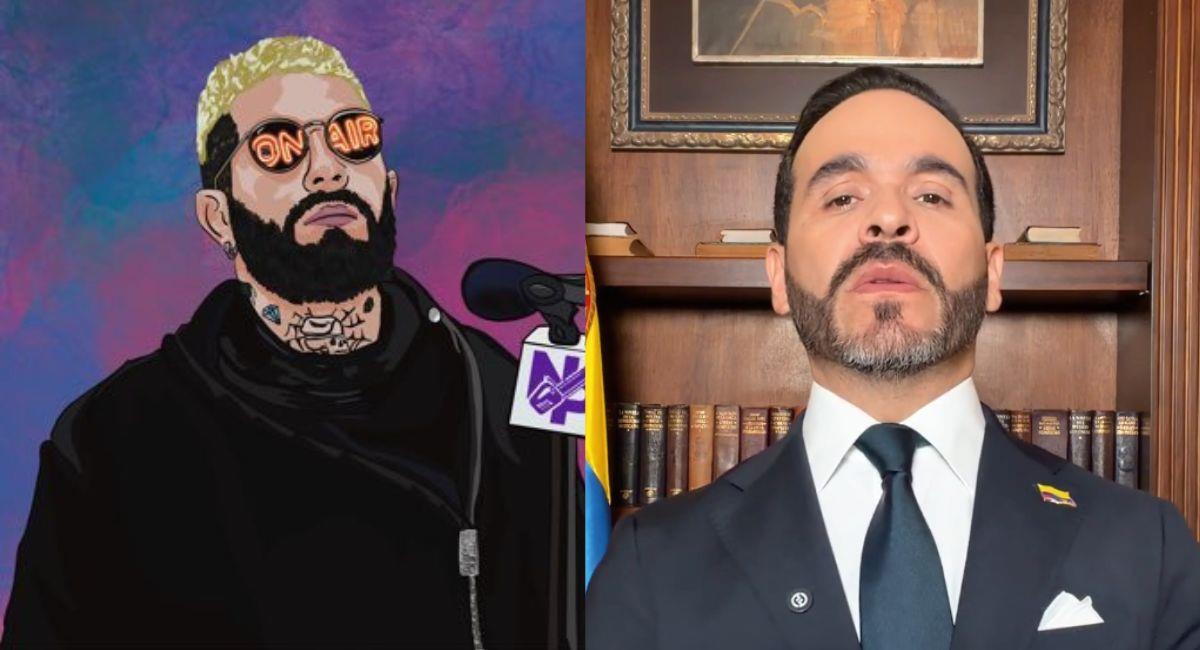 Levy Rincón asegura que Abelardo de la Espriella obedece órdenes de banqueros y poderosos. Foto: Twitter @LevyRincon / @ABDELAESPRIELLA