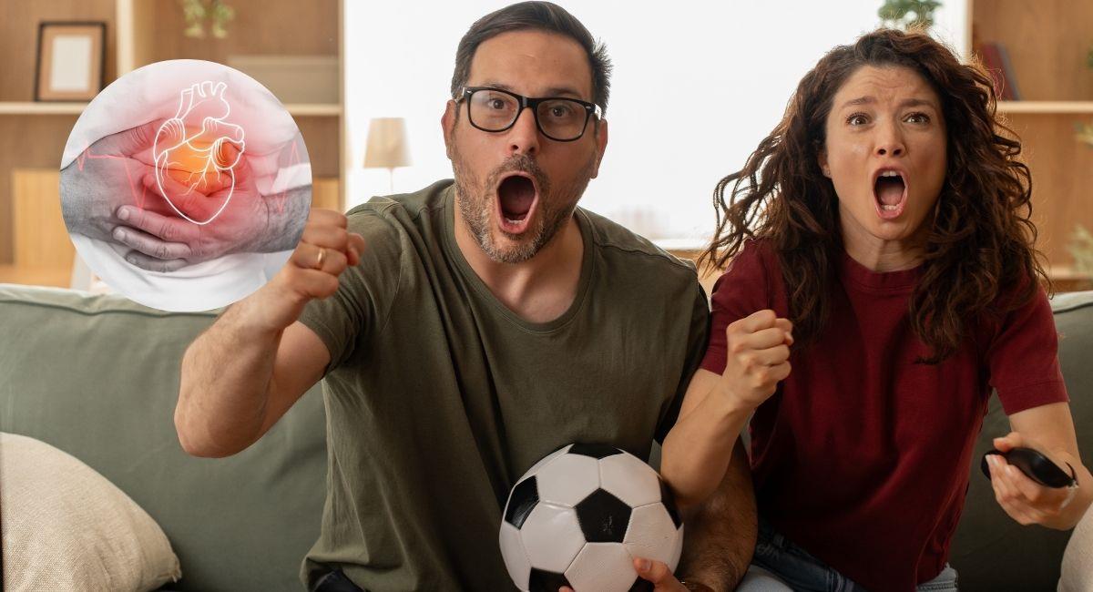 ¿Un partido de fútbol puede provocar un infarto?. Foto: Shutterstock