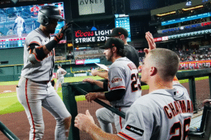 Luis Arráez a brillé malgré la défaite des Giants
