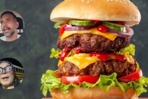 Polémique triple hamburger : l&rsquo;histoire du premier rendez-vous qui divise les réseaux