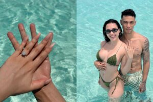 Aída Victoria Merlano et Escro surprennent avec un tatouage de leur relation : voici à quoi ressemble le nom de l&rsquo;influenceur