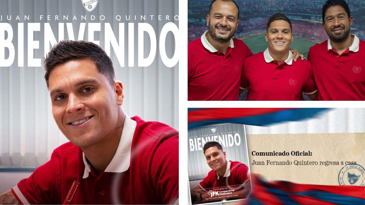 JuanFer firmó por 1 años con Independiente Medellín. Foto: