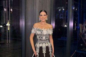 Mística Núñez a reçu l&rsquo;écharpe officielle du Venezuela à Miss Monde