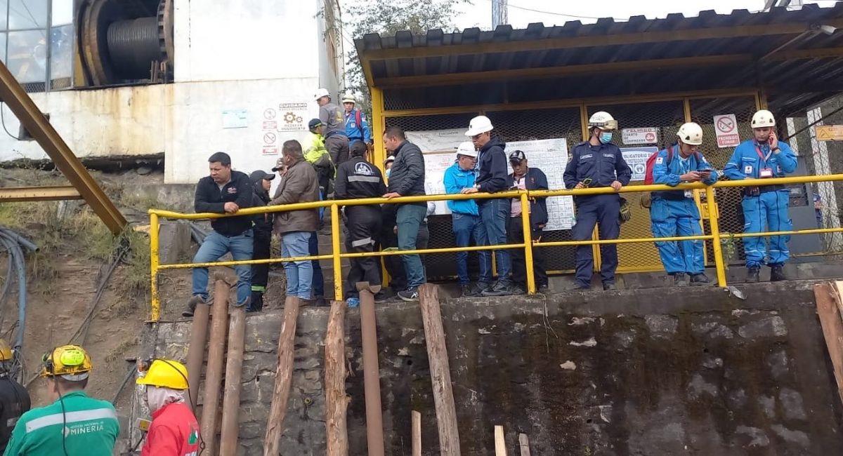 Emergencia en la mina El Porvenir 1, Cucunubá. Foto: X: @JorgeEmilioRey