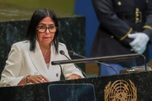 Delcy Rodríguez déclare à l&rsquo;ONU qu&rsquo;il y aura des élections au Venezuela