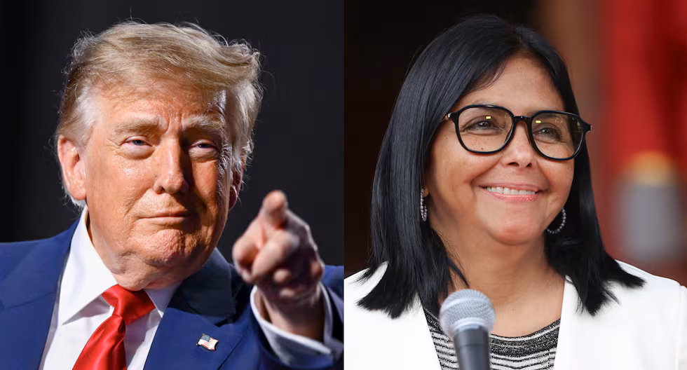 Trump affirme avoir parlé avec Delcy Rodríguez des élections et dit qu'elle a été « fantastique »
