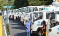 Ils livrent des machines et des camions pour la collecte des déchets dans la municipalité de Sucre