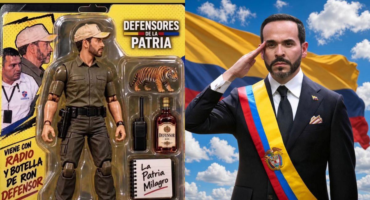 Así es el curioso muñeco de Abelardo de la Espriella que sorprende en redes sociales. Foto: Instagram delaespriella_style