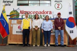 Le Venezuela reçoit plus de 17 tonnes d&rsquo;aide humanitaire de la République de Corée