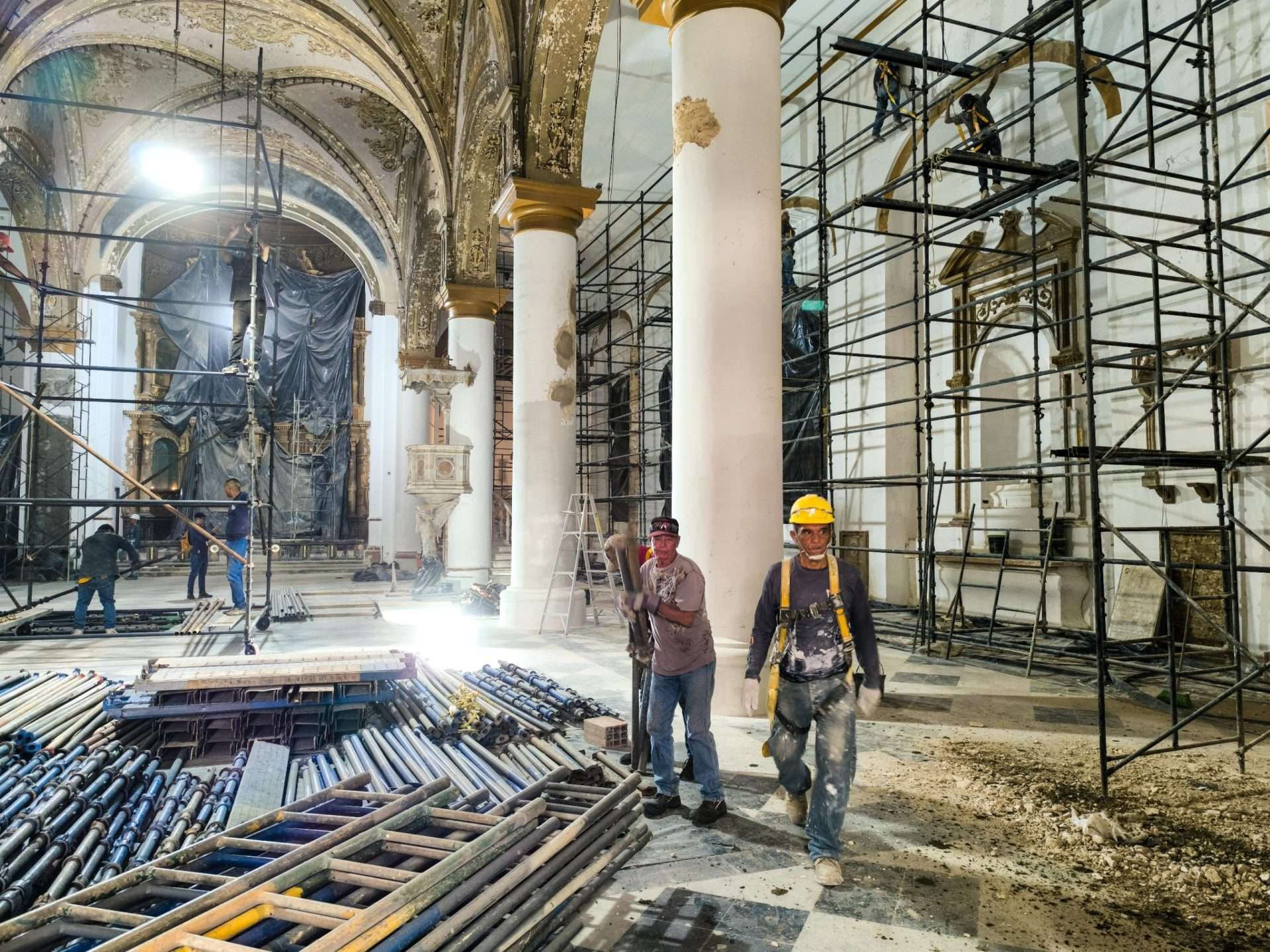 Les églises de Caracas se dressent face aux tremblements de terre