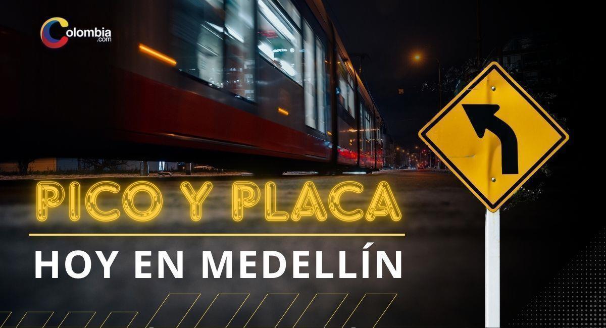 Evita sanciones: conoce la rotación de pico y placa en Medellín para hoy. Foto: Interlatin