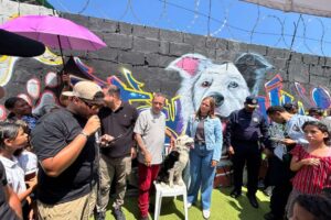 À Anzoátegui, ils rendent hommage au chien sauveteur du tsunami