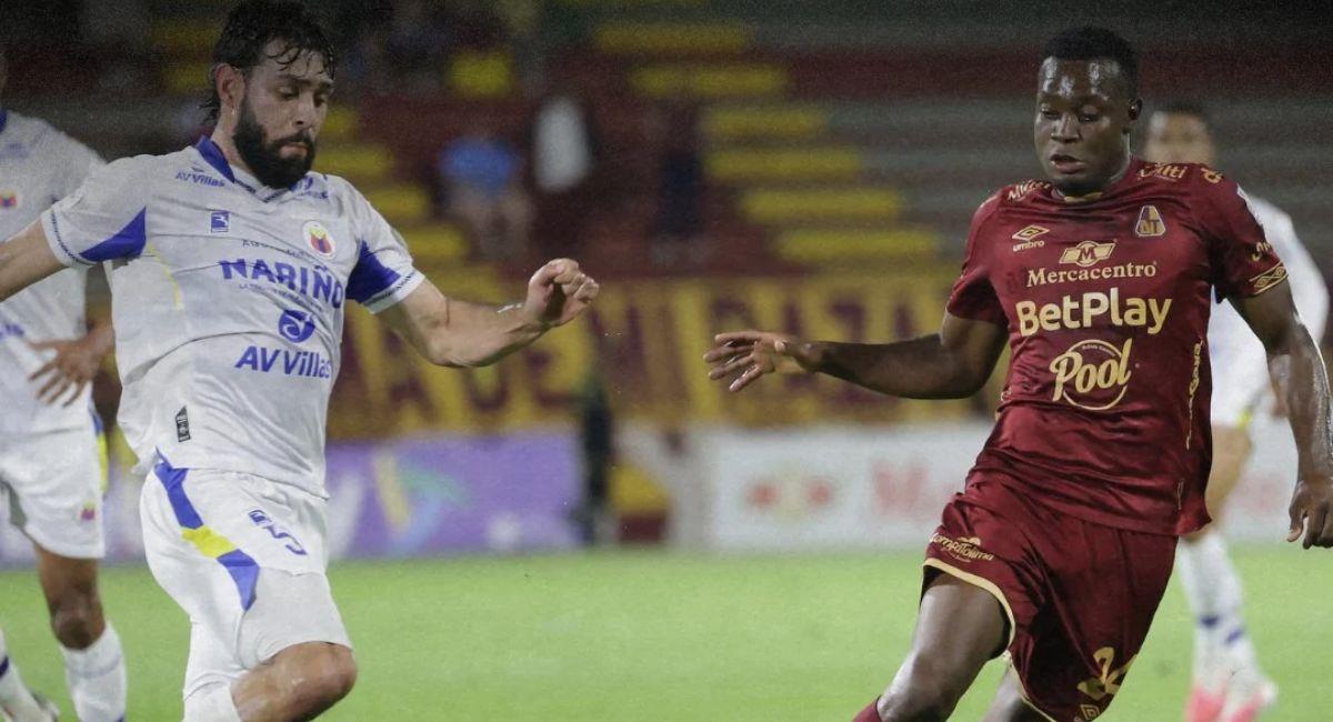 Deportivo Pasto y Tolima fueron los encargados de cerrar la jornada dominical. Foto: Twitter @Dimayor