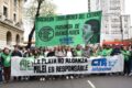 L&rsquo;Association des travailleurs de Buenos Aires a mené une grève et une mobilisation pour des salaires décents