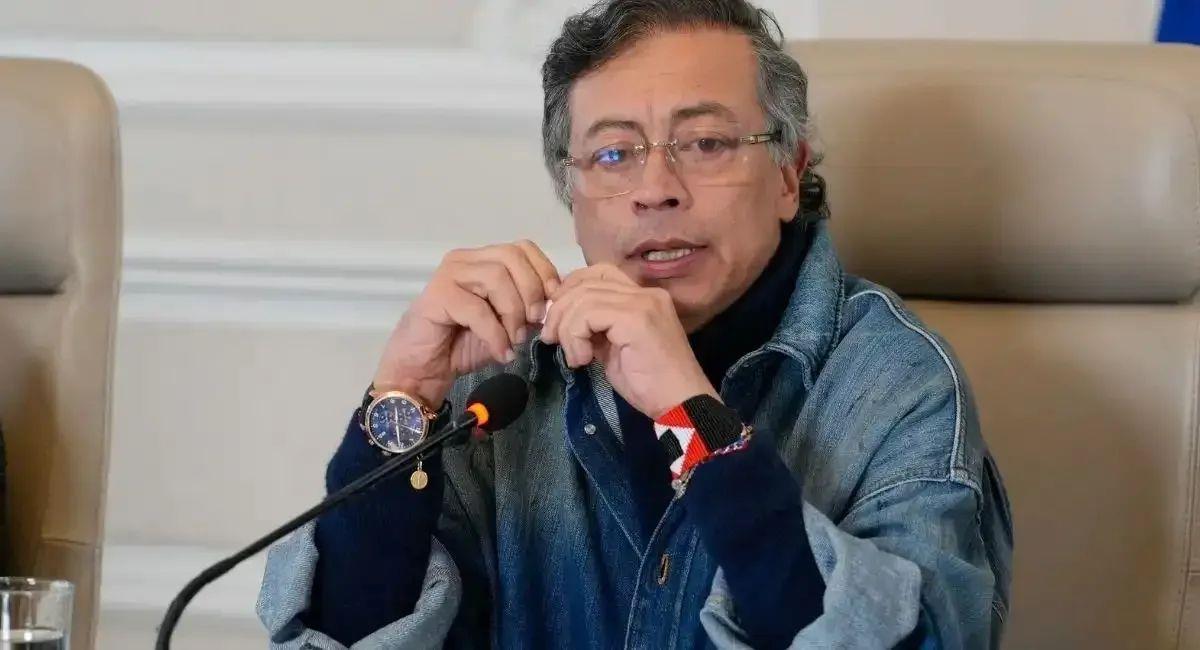 Gustavo Petro cuestionó las sanciones de la lista Clinton. Foto: Archivo Presidencia