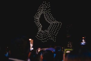Plan pour ce samedi à Bogotá : il y aura un spectacle de drones pendant A Cielo Abierto