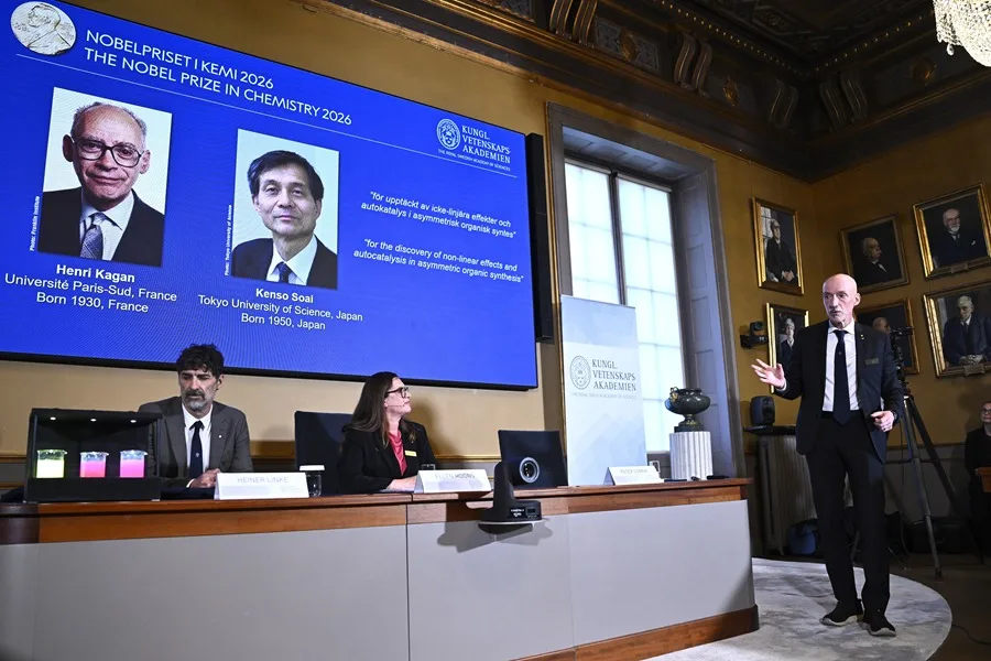 Prix ​​Nobel de chimie 2026 pour deux scientifiques pour leurs avancées en synthèse organique asymétrique