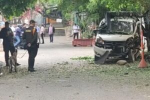 Une attaque à l&rsquo;explosif à Cúcuta fait quatre blessés parmi les civils et deux policiers